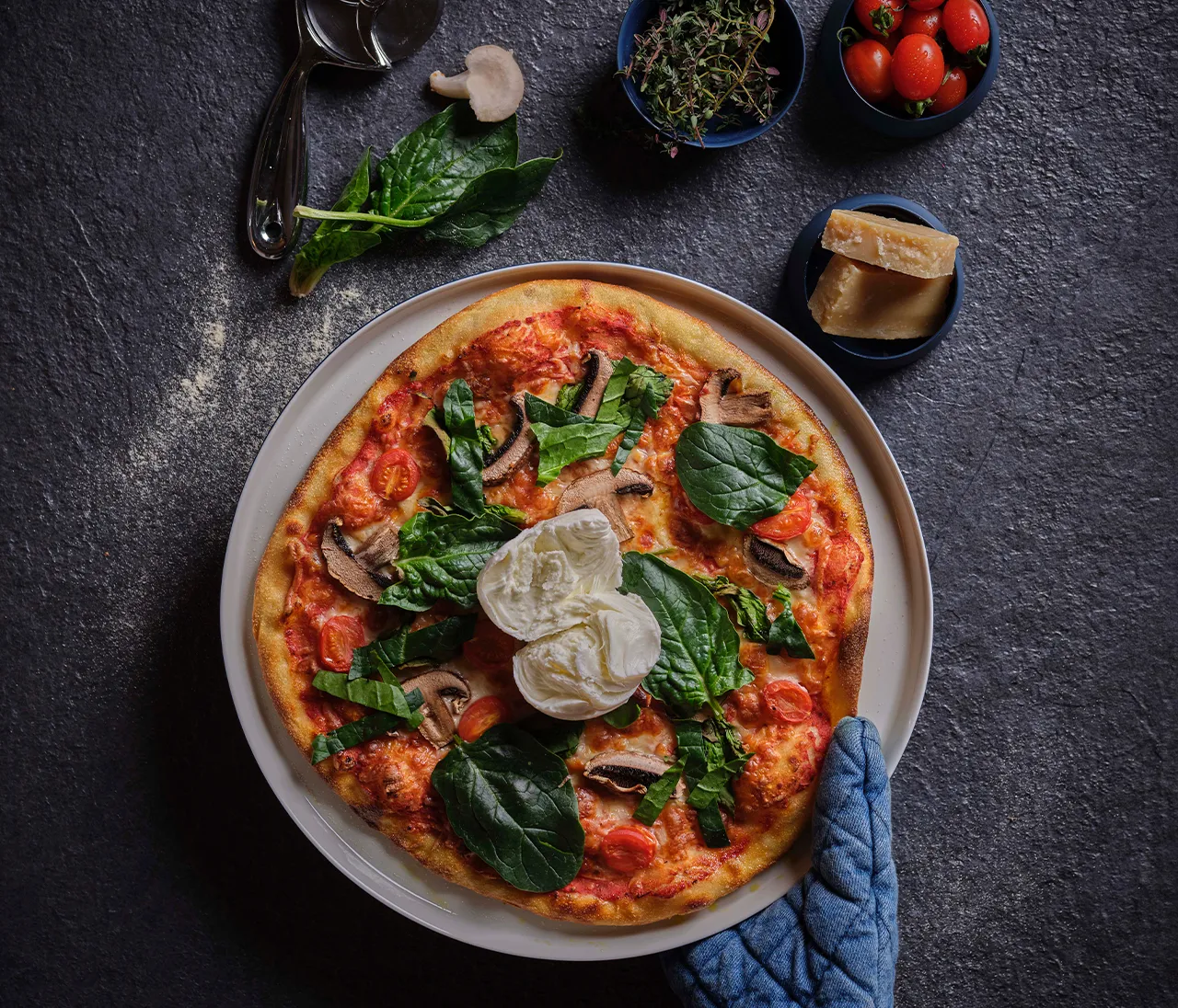 Nohut Unlu Fit Pizza(Un Kullanılmadan Pizza Keyfi) | Dyt. Hazal Güngör - Tarifler resmi